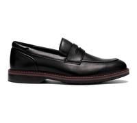 Clarks Aldwin 2 Step Black leather Mens Loafers 2011-07G in a Plain Leather in Size 7