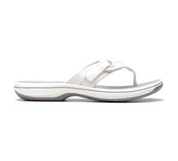 Clarks Originals Women's Flat Sandals Brinkley Reyna White Size 5 Standard Fit