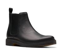 Clarks Men's Clarkdale Easy Chelsea Boot, Black Leather, 8 UK