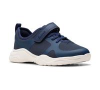 Kids Clarks Unisex Machine Washable Vegan Casual Trainers 'Feather Ath'