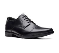 Clarks Originals Men's Shoes Howard Cap Oxford Black Leather UK 9