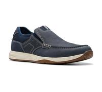 Clarks Sailview Step Mens Navy Nubuck, 10