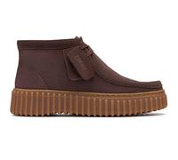 Women's Suede Boat Shoes Clarks Torhill Moss Marron 37