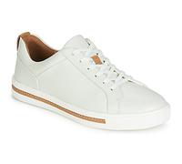 Clarks Womens Un Maui Lace White Leather Trainers Leather Sports