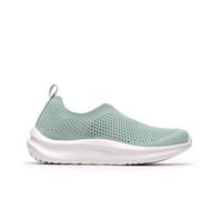 Clarks Solevana Knit Sage Slip Ons In Green Green 5-Standard Fit