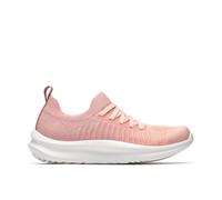 Clarks Solevana Lace Dusty Pink Trainers Pink