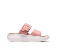Clarks Solevana Star2 Dusty Pink Flat Sandals,sliders Pink 7-Standard Fit