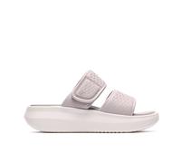 Clarks Solevana Star2 Pale Grey Flat Sandals,sliders Grey 8-Standard Fit
