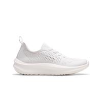 Clarks Solevana Tie Off White Trainers White 7.5-Standard Fit
