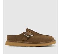 Clarks Solsbury Mule Sandals in Khaki UK 11 (EU 46)