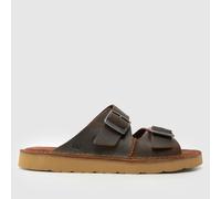 Clarks Solsbury Strap Sandals in Brown UK 9 (EU 43)
