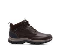 Clarks Spypath Hi Gore-Tex Dark Brown Leather Walking,lace Up,ankle Boots Brown 10-Wide Fit
