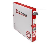 Clarks Stainless Steel Gear Wires - 100 Long-Life, Anti-Corrosion Universal Front & Rear Gear Wires in Dispensable Box for MTB, Hybrid & Road Bikes