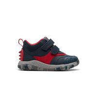 Clarks Steggy Rex Toddler Navy Riptape, High Tops, Trainers, Ankle Boots in Blue | Size: 4.5-Extra Wide Fit Clarks Blue 4.5-Extra Wide Fit