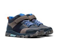Clarks Steggy2 Glow K Fashion Boot, Navy Combi, 12.5 UK