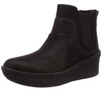 Clarks Step Rose Sun Womens Ankle Boots Black, 4.5