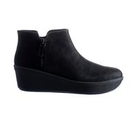 Clarks Step Rose Womens Black Boots - Size UK 6