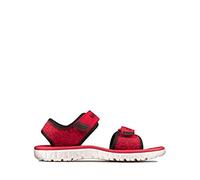 Clarks Surfing Glove Toddler Textile Sandals In Red Wide Fit Size 7