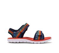 Clarks Surfing Tide K Navy Print Flat Sandals in Blue | Size: 13-Wide Fit Clarks Blue 13-Wide Fit