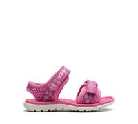 Clarks Surfing Tide Toddler Textile Sandals In Hot Pink Standard Fit Size, 4 UK Child