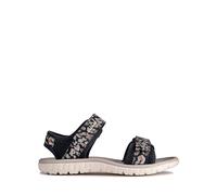 Clarks Surfing Tide T Navy Kids sandals 6475-96F in a Plain Textile in Size 6.5