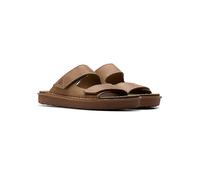 Clarks Tan Leather Litton Strap Sandals Tan