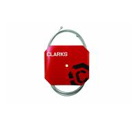 Clarks Tandem Rear Brake Cable - Silver/Red 305 cm