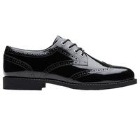 Clarks Tapa Pure Y. Childrens Black Pat, 6.5