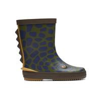 Clarks Tarri Run Toddler Synthetic Wellies In Khaki Size 9