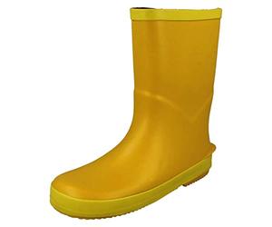 Clarks Tarri Run Toddler Synthetic Wellies In Yellow Size 8