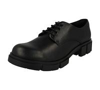 Clarks Teala Lace Leather Shoes in Black Standard Fit Size 4