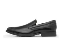 Clarks Men's Tilden Free Loafers, Black Black Leather, 8 UK
