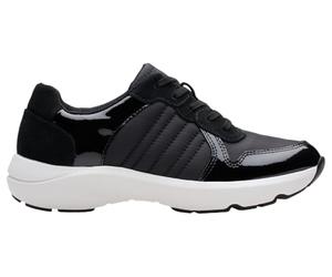 Clarks Tivoli Sport Womens Black Combi, 6.5