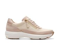 Clarks Tivoli Zip - Women's Sneaker - Size 9 (UK) 43 (EU) Beige