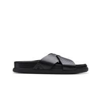 Clarks Torford Cross Black Leather Black 7-Standard Fit