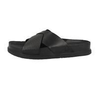 Clarks for man. 26181382 Torford Cross leather sandals black (44), Flat, None, Casual