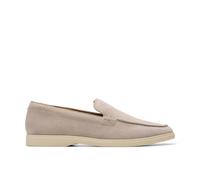 Clarks Torford Easy Grey Suede Slip Ons Grey