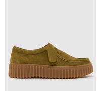 Clarks Torhill Bee Flats in Khaki UK 3 (EU 35½)