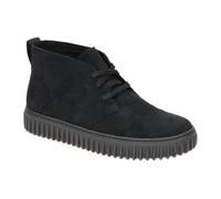 Clarks Torhill DB Men's Boots in Black Suede Leather