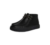Clarks Premium Men's Torhill Hi Chukka Boot, Black Leather, 9.5 UK