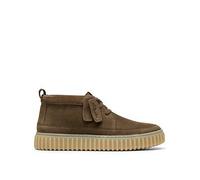 Clarks Torhill Hi Ankle Chukkaboots-khaki, Khaki, Size 12, Men Khaki