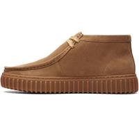 Clarks Torhill Hi Mens Dark Sand Suede, 6.5
