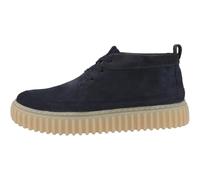 Clarks Torhill LaceHi Men's Trainers in Blue Suede, blue, 44.5 EU