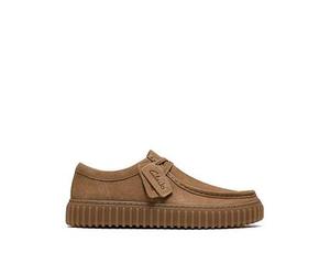 Clarks Torhill Lo Lace Up Shoes, Light Brown, Size 7, Men Light Brown