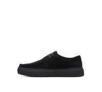 Clarks Torhill Lo Shoes, Black, Size 8, Men Black