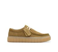 Clarks Torhill Lo Suede Men's Lace Up Shoes - Light Olive - Size:UK 8.5