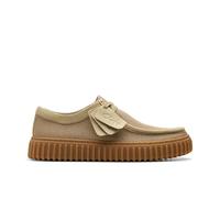 Clarks Torhill Lo Textile Shoes in Standard Fit Size 9 Beige