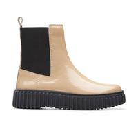 Clarks - Torhill Maple D - Chelsea Boot - with Elastic Inserts on the Sides, beige, 6 UK