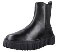 Clarks Torhill Maple Leather Boots In Black Standard Fit Size 3.5
