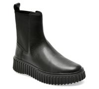 Torhill Maple Chelsea Boots in Leather Black